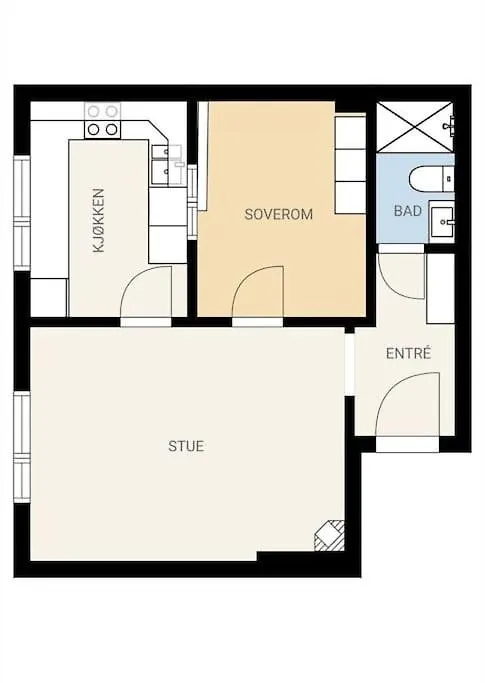 Super Cozy Apartment In The Heart Of Bergen City